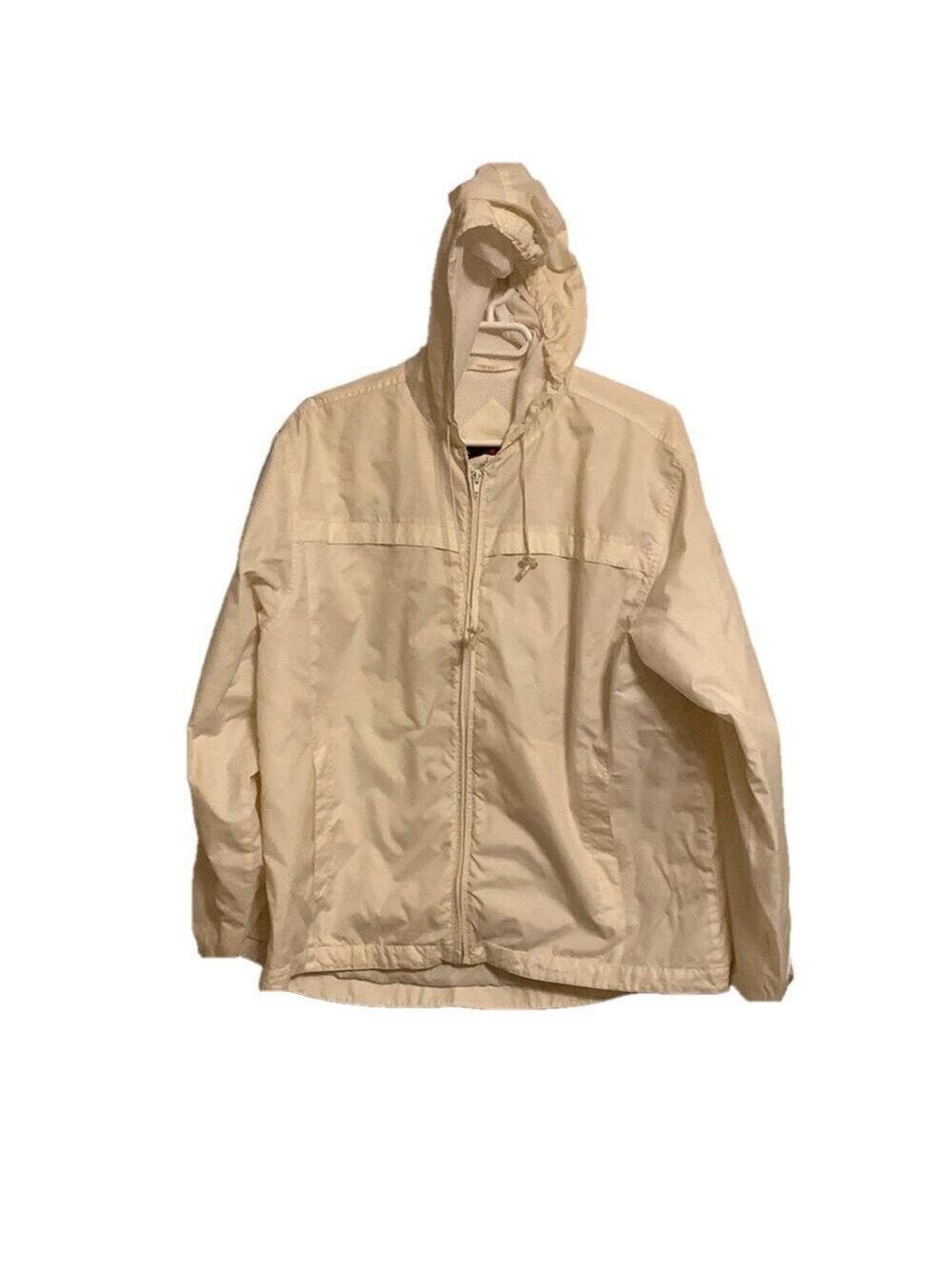 Sportek beige windbreaker large